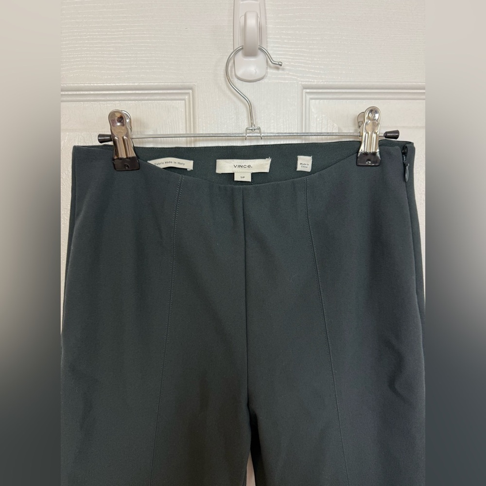Vince Cotton-Blend Stitch-Front Seam Legging Size Small - Picture 4 of 8